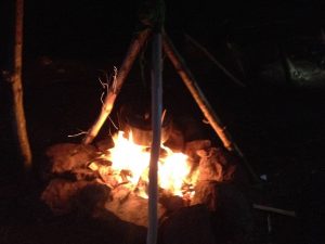 Scout Camp Fire